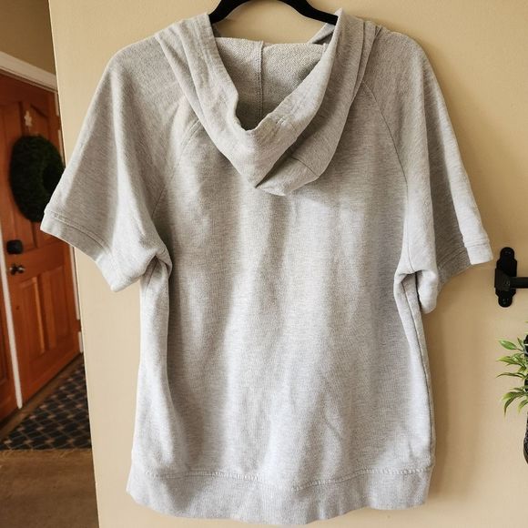 NBA UNK Chicago Bulls short sleeve hooded sweatshirt size large - Picture 5 of 6